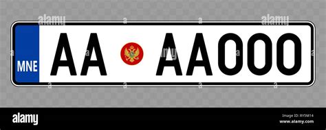 About: Vehicle registration plates of Montenegro .